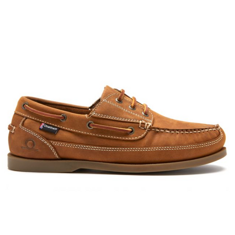 Chatham Rockwell II G2 Leather Wide Fit Boat Shoes#colour_walnut