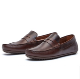 Chatham Timor G2 Premium Leather Driving Moccasins#colour_dark-brown