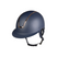 HKM Lady Shield Riding Helmet #colour_deep-blue-rose-gold