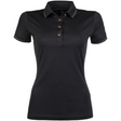 HKM Rosegold Glamour Style Polo Shirt #colour_black-rose-gold