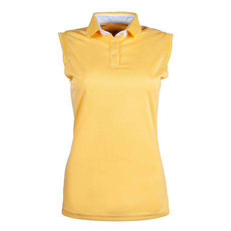 HKM Classico Sleeveless Polo Shirt #colour_yellow