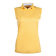 HKM Classico Sleeveless Polo Shirt #colour_yellow