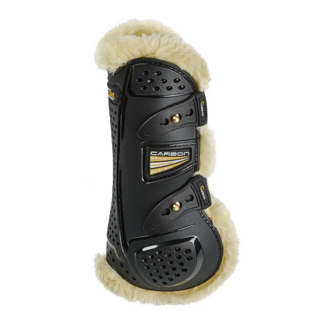 Shires ARMA OXI-ZONE Supafleece Tendon Boots #colour_black