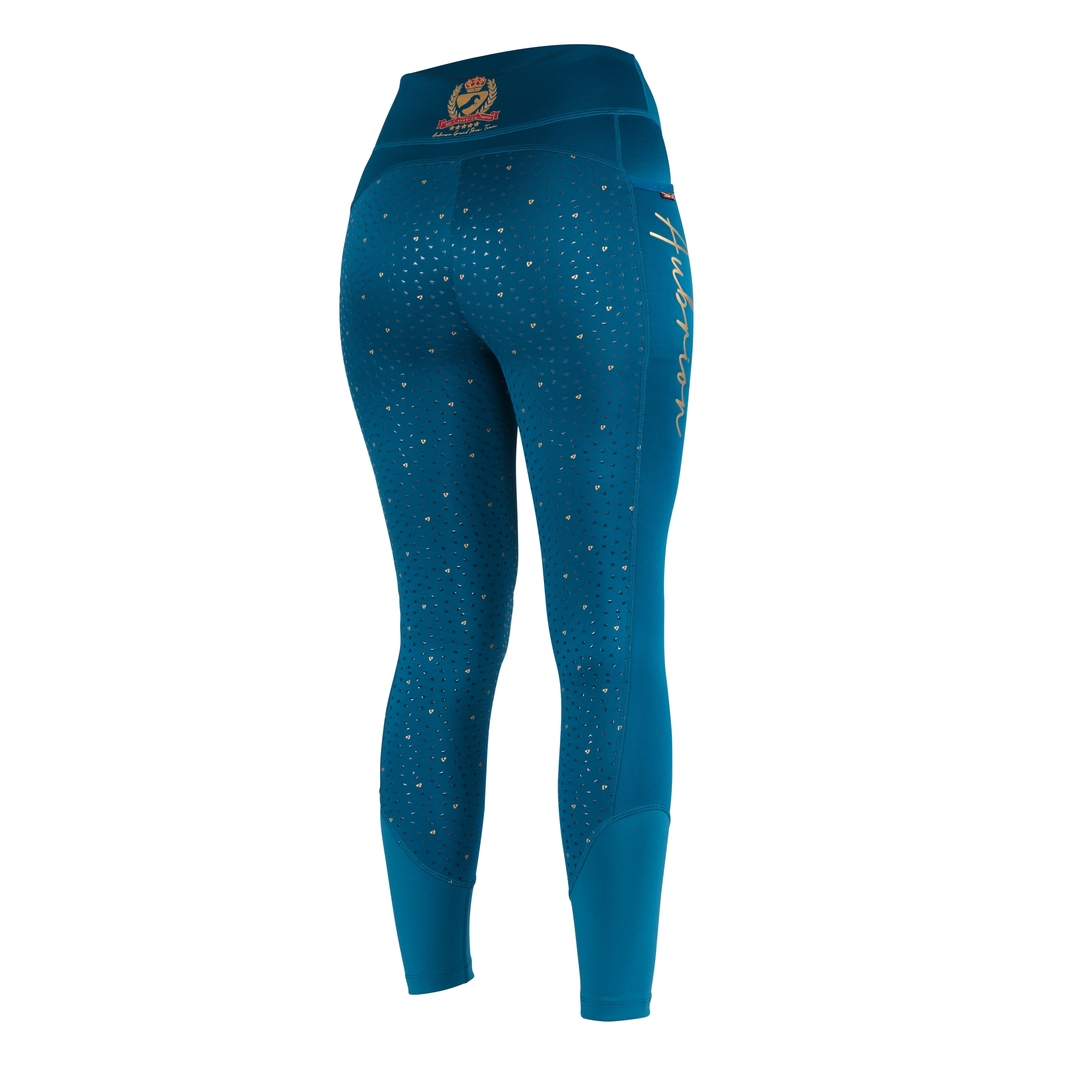 Aubrion Team Maids Winter Riding Tights #colour_teal