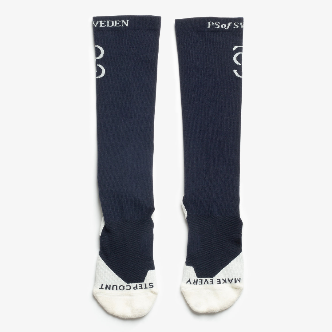 PS of Sweden Navy Holly Riding Socks #colour_navy