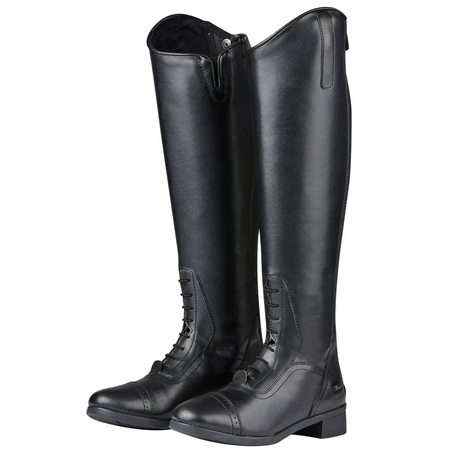 Saxon Syntovia Tall Field Boots #colour_black