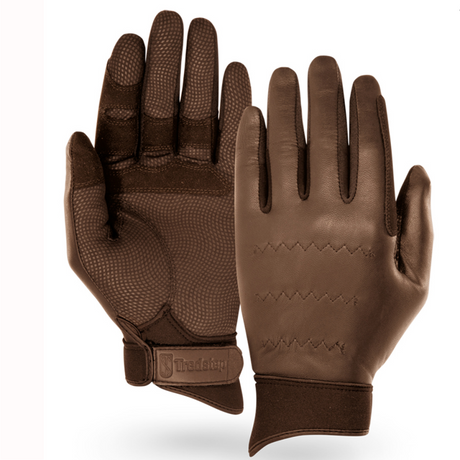 Tredstep Ireland Show Hunter Gloves #colour_brown