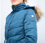 Coldstream Cornhill Quilted Coat #colour_cool-slate-blue