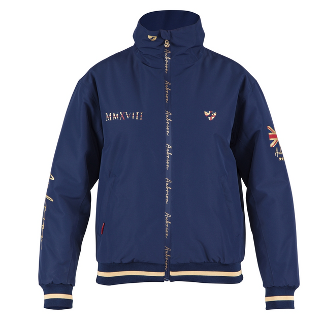 Shires Aubrion Team Ladies Jacket #colour_navy-blue