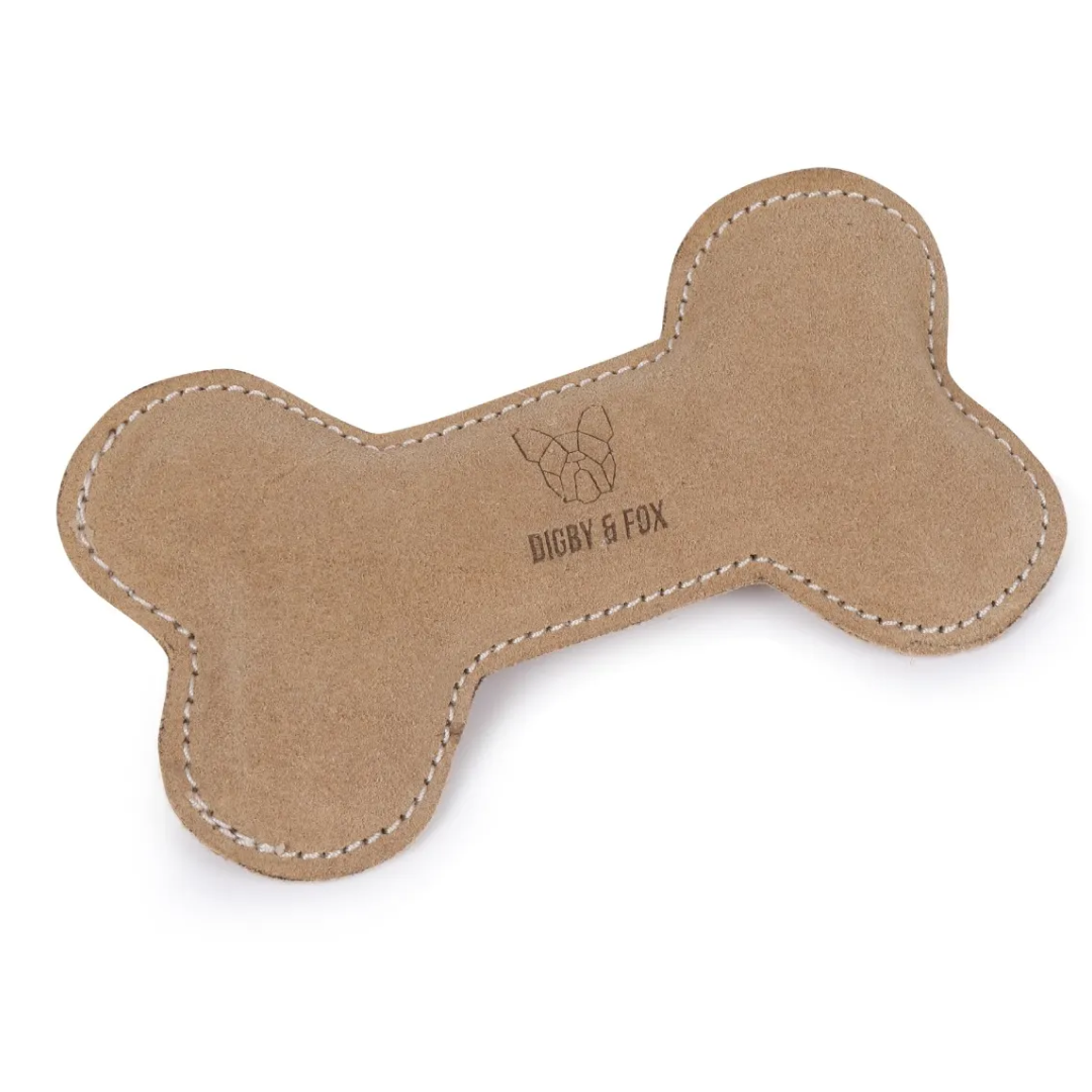 Leather dog toys deals uk