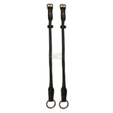 Neue Schule Leder-Laufhebelbacken (Paar)