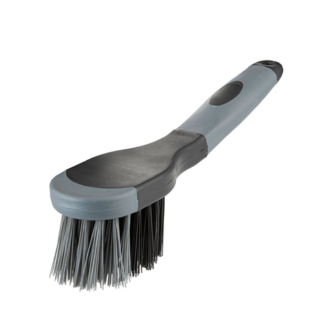 Bitz Two Tone Rubber Grip Bucket Brush #colour_black-grey