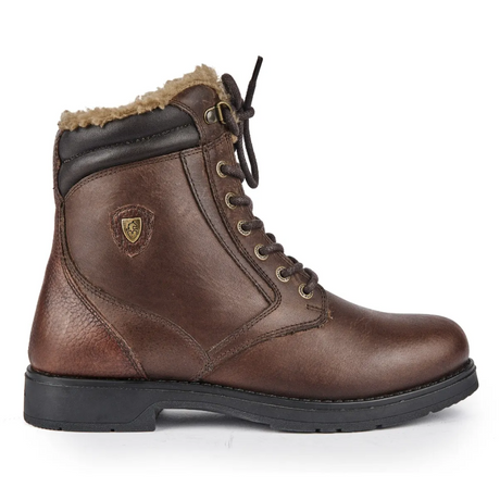 Moretta Ottavia Children's Country Boots #colour_dark-brown