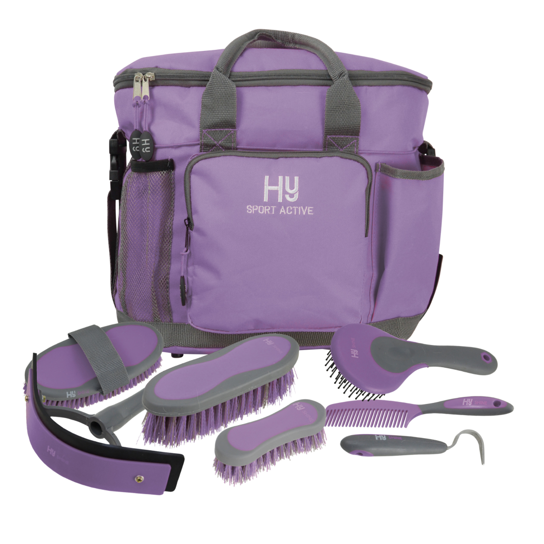 Hy Sport Active Complete Grooming Bag #colour_blooming-lilac