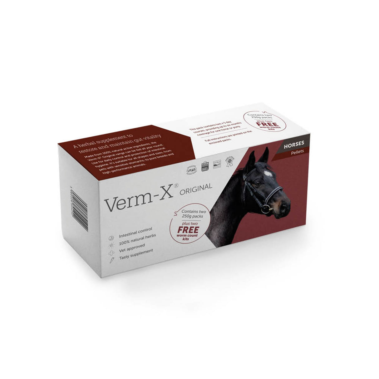 Verm-X Herbal Pellets For Horses Promotional Pack