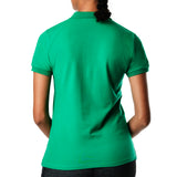Dublin Lily Cap Sleeve Ladies Polo #colour_emerald