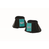 Weatherbeeta Prime Impact Bell Boots #colour_black-turquoise