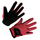 Woof Wear Young Riders Pro Riding Gloves #colour_royal-red-black