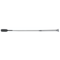 Woof Wear Gel Colour Fusion Riding Whip #colour_brushed-steel
