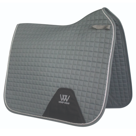 Woof Wear Colour Fusion Dressage Saddlecloth #colour_brushed-steel