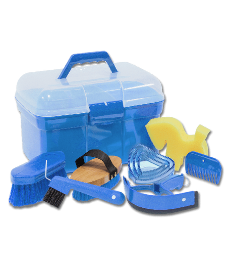 Waldhausen Complete Grooming Box #colour_blue