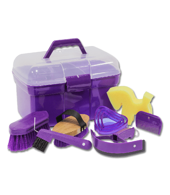 Waldhausen Complete Grooming Box #colour_purple