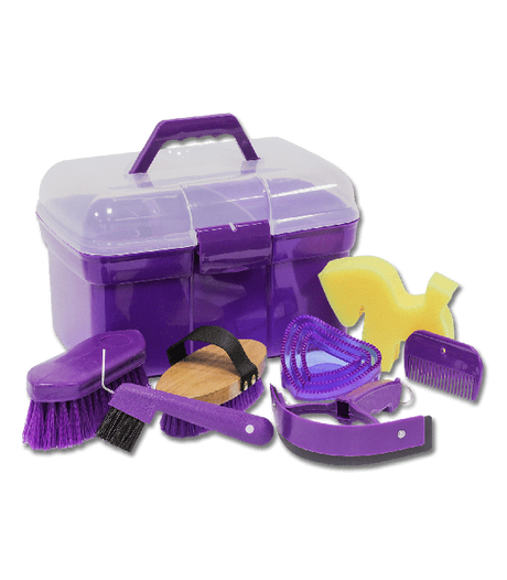 Waldhausen Complete Grooming Box #colour_purple