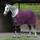 Weatherbeeta Fleece Cooler Standard Neck #colour_maroon-grey-white