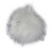 Woof Wear Attachable Pom-Pom #colour_white