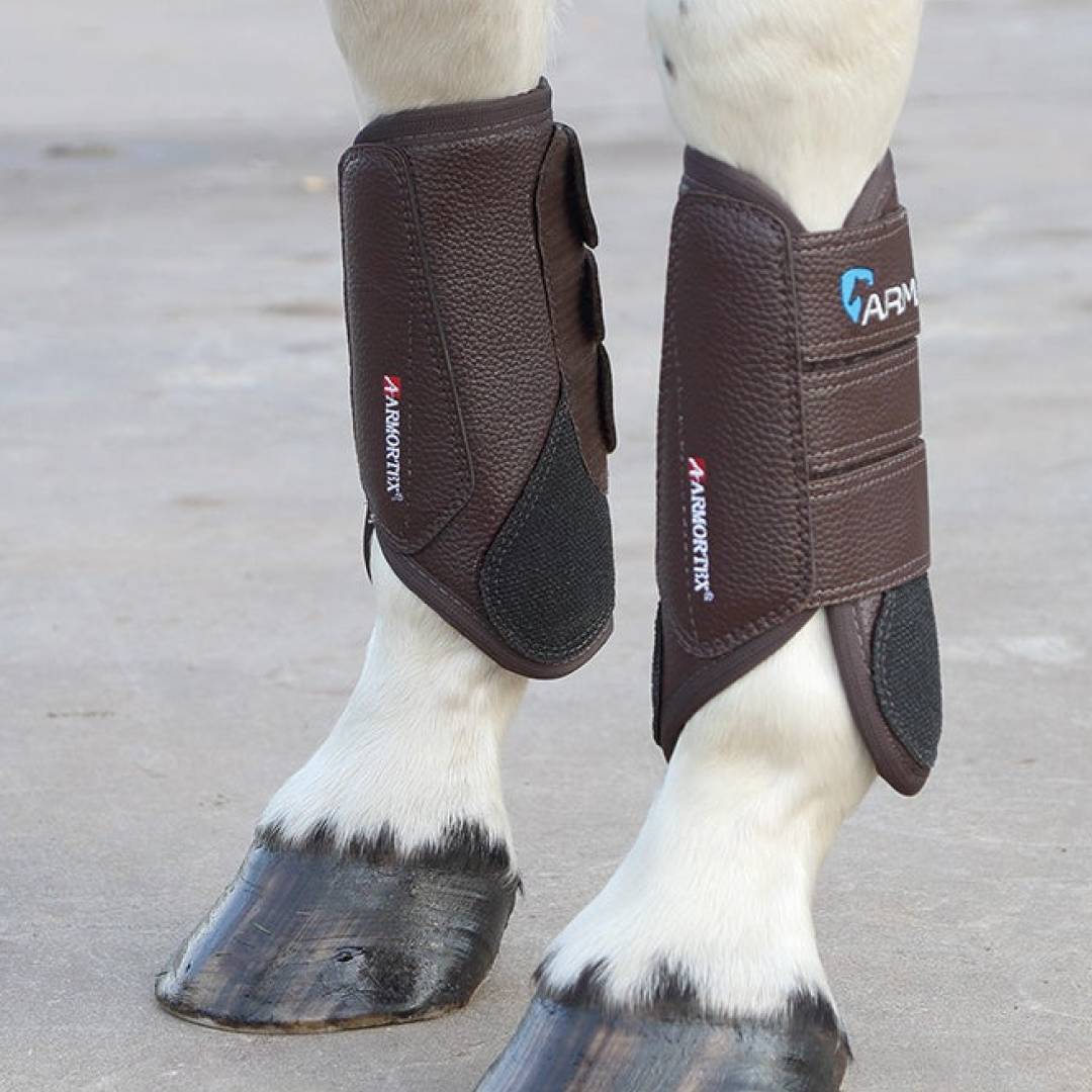 Shires ARMA XC Front Boots #colour_brown