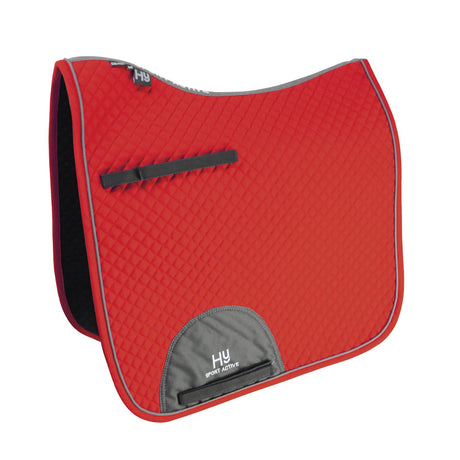 HyWITHER Sport Active Dressage Saddle Pad #colour_rosette-red