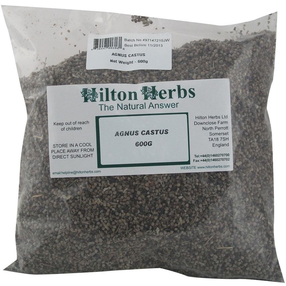 Hilton Herbs Agnus Castus