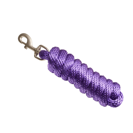 Bitz Deluxe Heavy Duty Lead Rope with Trigger Clip #colour_purple