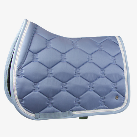 PS of Sweden Clear Blue Limited Edition Jump Saddle Pad #colour_clear-blue