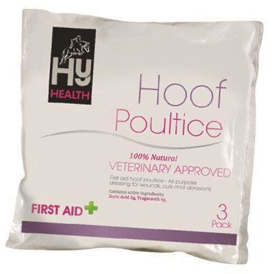 HyHEALTH Hoof Poultice - Hoof Shaped - Pack of 3