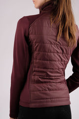 Montar Emma Junior Quilted Jacket #colour_plum