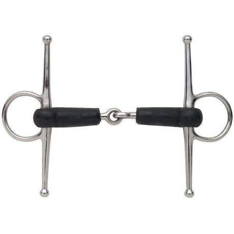Shires Soft Rubber Covered Full Cheek Snaffle