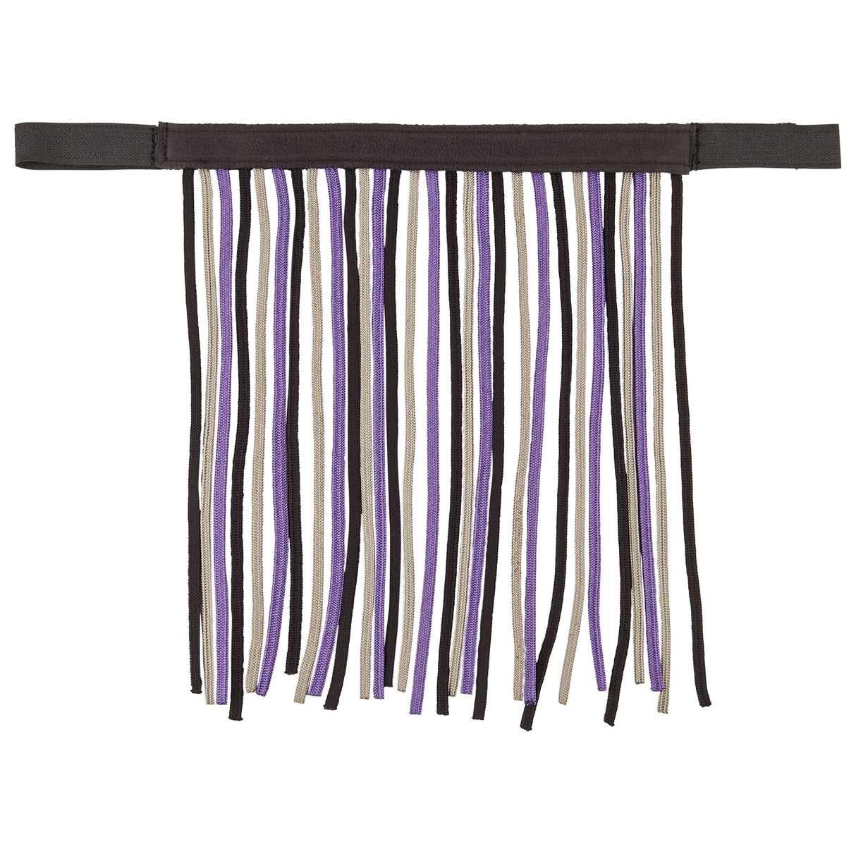 Imperial Riding Fly Fringes Nylon With Velcro #colour_royal-purple