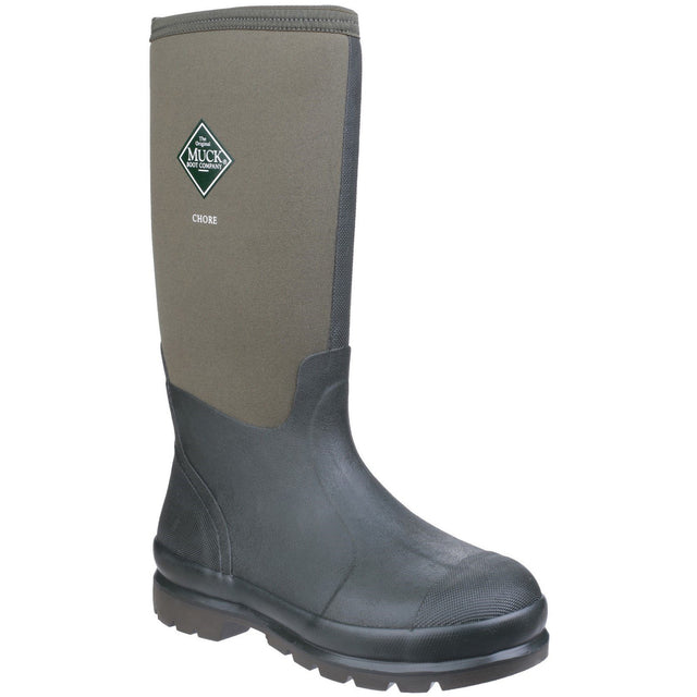 Muck Boot Chore Classic Hi Wellington Boots #colour_green