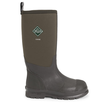 Muck Boot Chore Classic Hi Wellington Boots #colour_brown