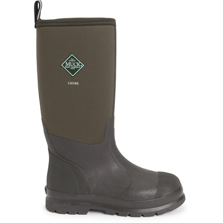 Muck Boot Chore Classic Hi Wellington Boots #colour_brown