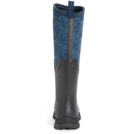 Muck Boot MB Arctic Sport II Tall Wellington Boots #colour_navy-topography