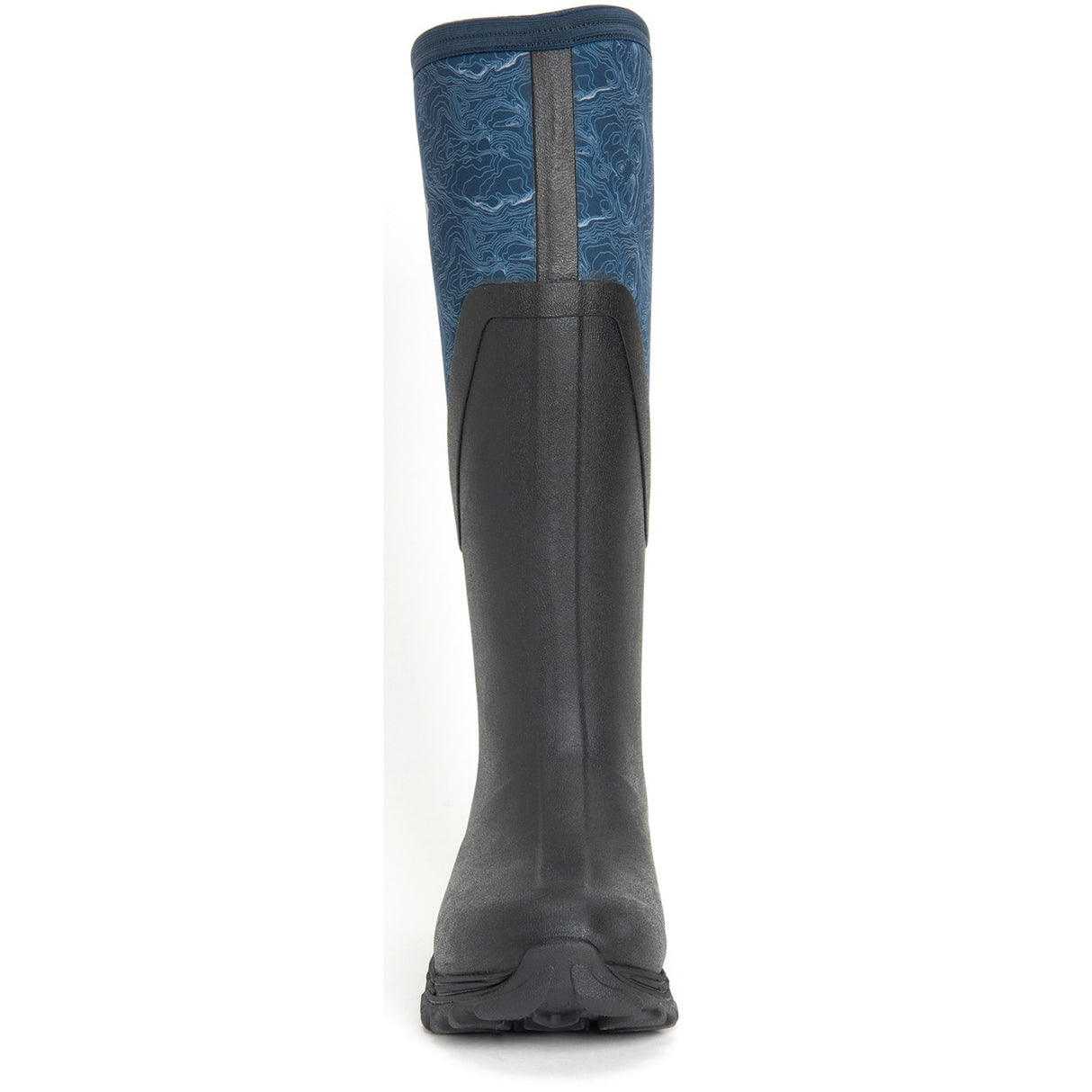 Muck Boot MB Arctic Sport II Tall Wellington Boots #colour_navy-topography