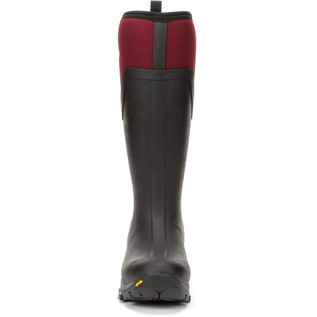 Muck Boot Women's Arctic Ice Tall Wellington Boots #colour_black #colour_black-red