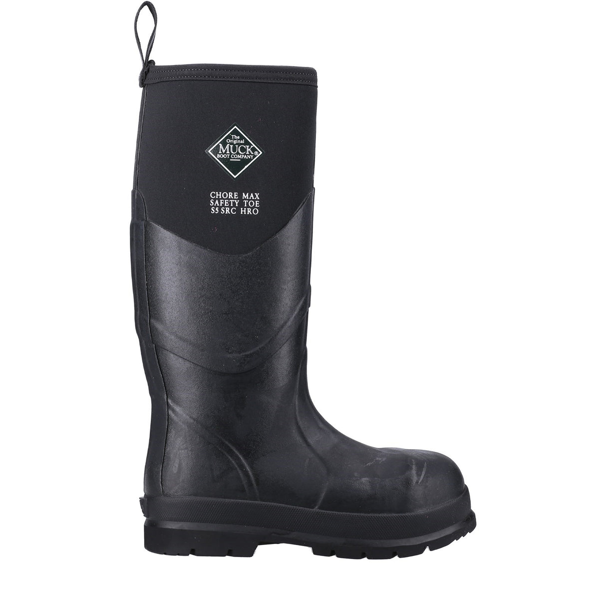 Muck Boot Chore Max S5 Safety Wellington Boots #colour_black