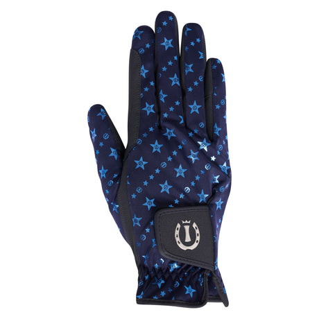 Imperial Riding Ambient Stars Up Gloves #colour_navy