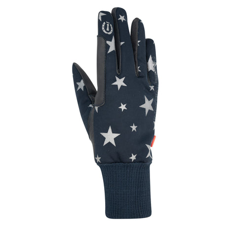 Imperial Riding Elegant Star Gloves #colour_navy
