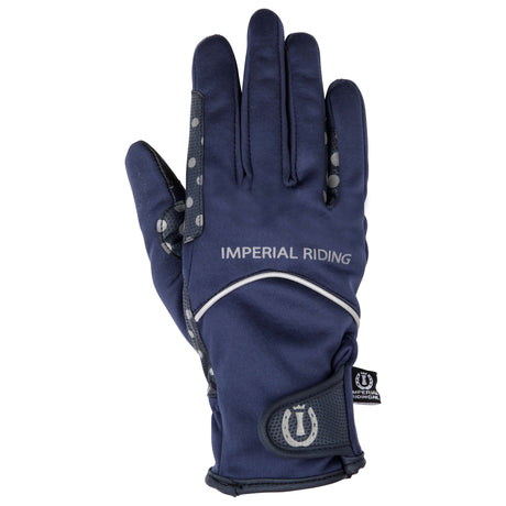 Imperial Riding Stay Warm Gloves #colour_navy