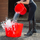 Red Gorilla Premium Bucket #colour_red