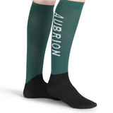 Shires Aubrion Childrens Abbey Socks #colour_green